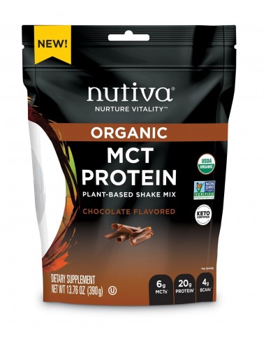 MCT Plant Protein Chocolate  NUTI-909  SUPLEMENTOS NUTRICIONALES PROFESIONALES