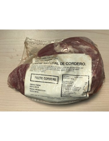 Filete de Cordero  ANDES-807  CONGELADOS