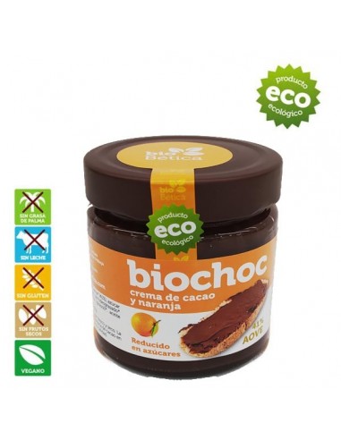 BIOCHOC Crema de Cacao/Naranja  BIOBE  SUPERMERCADO