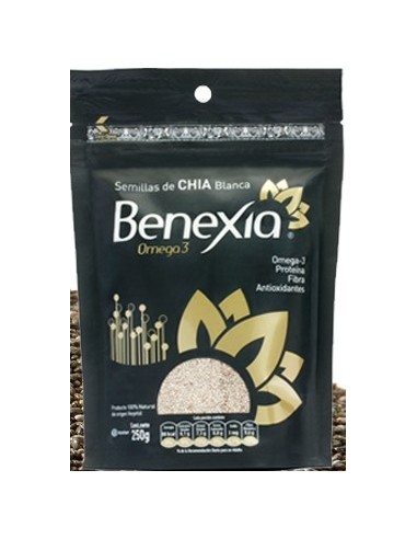 BENEXIA - Semillas de Chia Blanca 250 gr  ben-002  Semillas