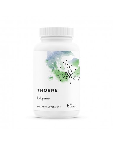 L-Lisina 500 mg  THORNE-607  SUPLEMENTOS NUTRICIONALES PROFESIONALES