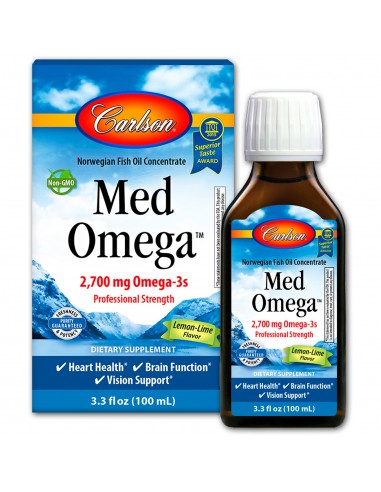 Med Omega Fish Oil Limon  CARL-005  Aceite de Pescado