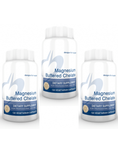 3-Pack Magnesium Glycinate 200 mg  PS-036  Magnesio