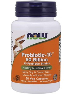 Probiotic-10 ™ 50 Bill  NOW-003  Inicio