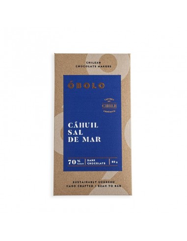 Chocolate sal Cahuil 70%  OBOLO-107  SUPERMERCADO